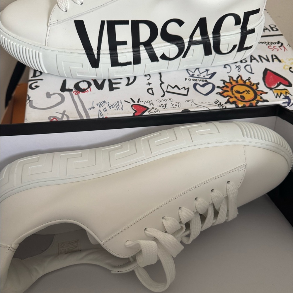Versace White Sneakers